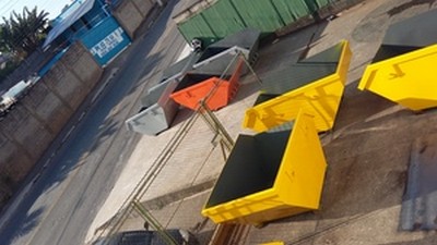 Caçamba estacionária 5m3 a venda